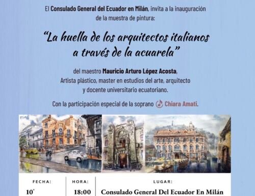 Un puente entre dos mundos: La huella arquitectónica italiana en la acuarela de Mauricio López Acosta