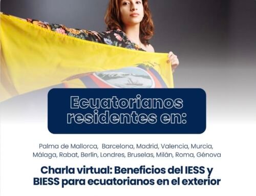 Appuntamento per la Comunità Ecuadoriana: Charla Virtuale sui Benefici IESS e BIESS